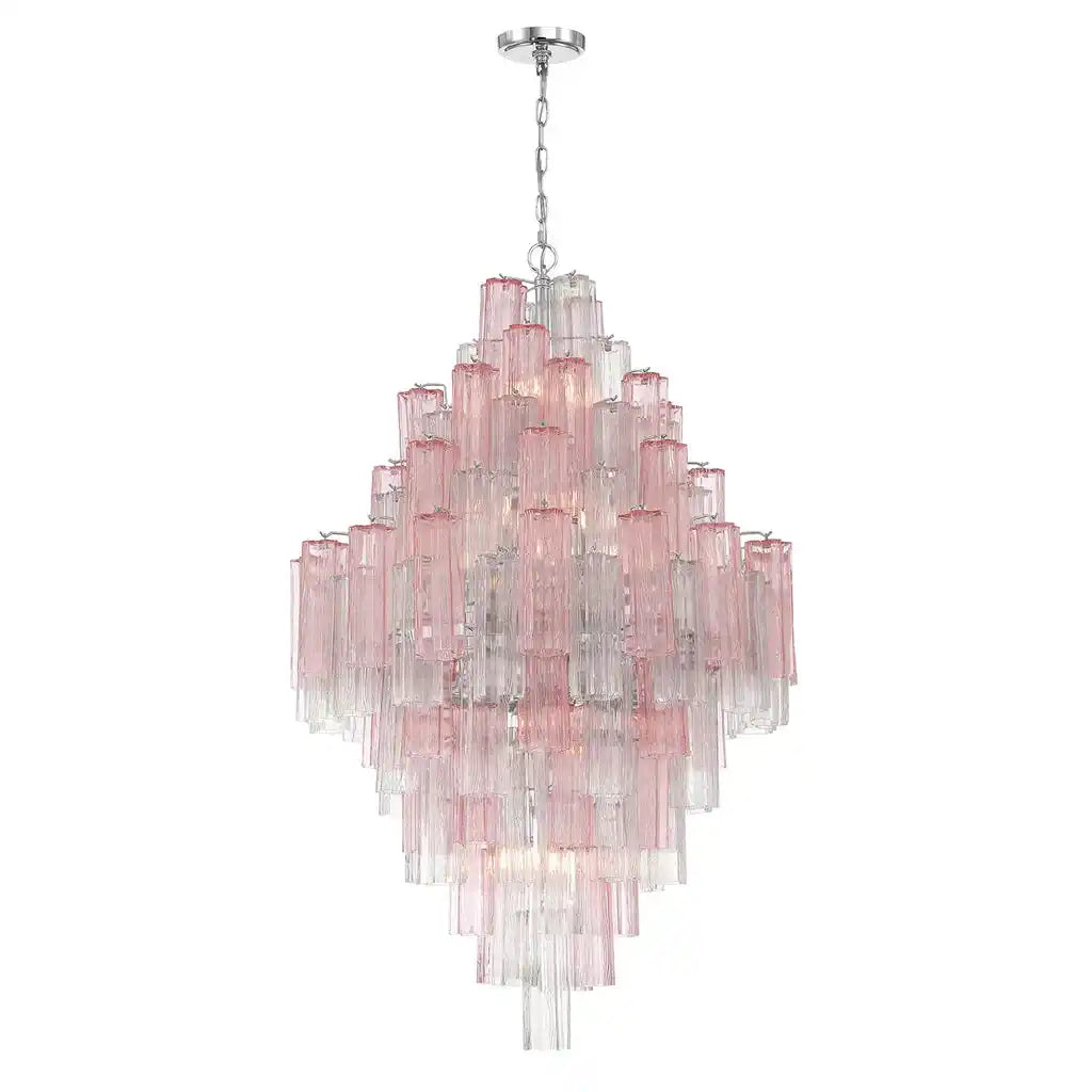 Addis Diamond Chandelier 49''H-Arialamps