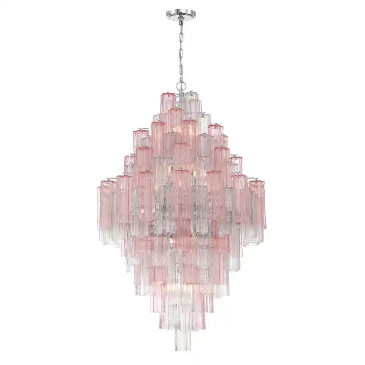 Addis Diamond Chandelier 49''H-Arialamps