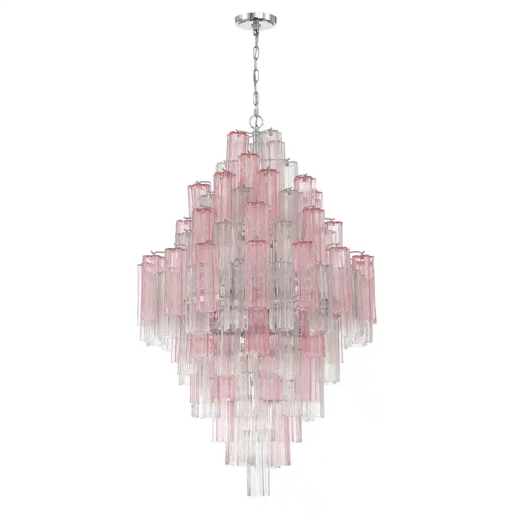 Addis Diamond Chandelier 49''H-Arialamps