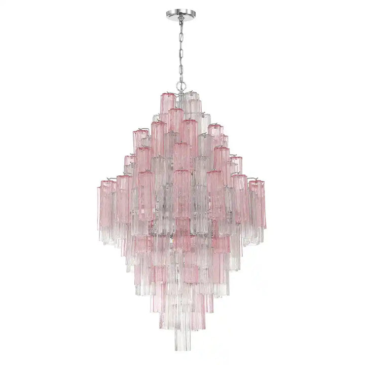Addis Diamond Chandelier 49''H-Arialamps