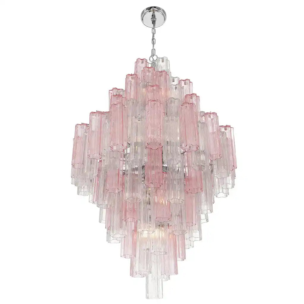 Addis Diamond Chandelier 49''H-Arialamps