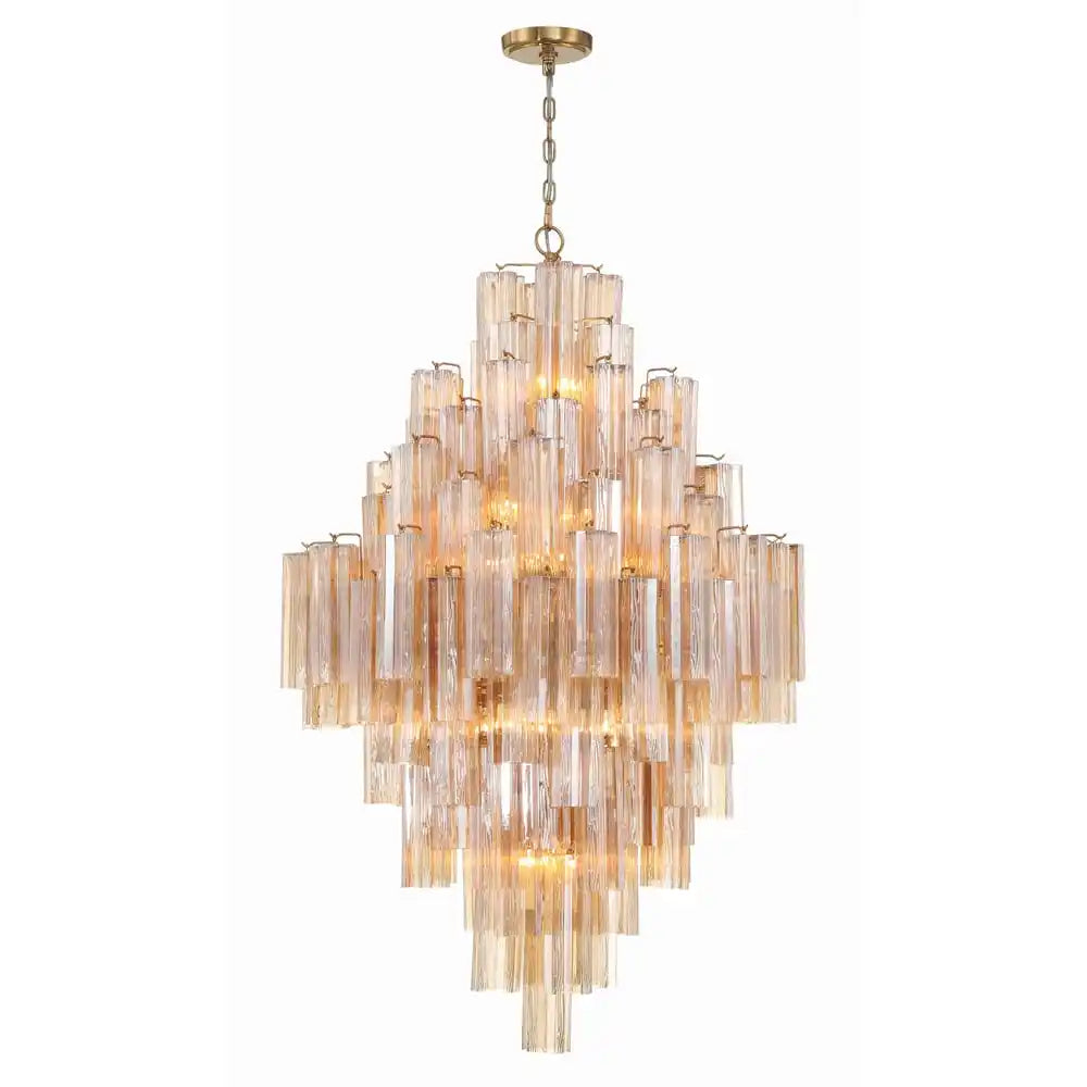 Addis Diamond Chandelier 49''H-Arialamps