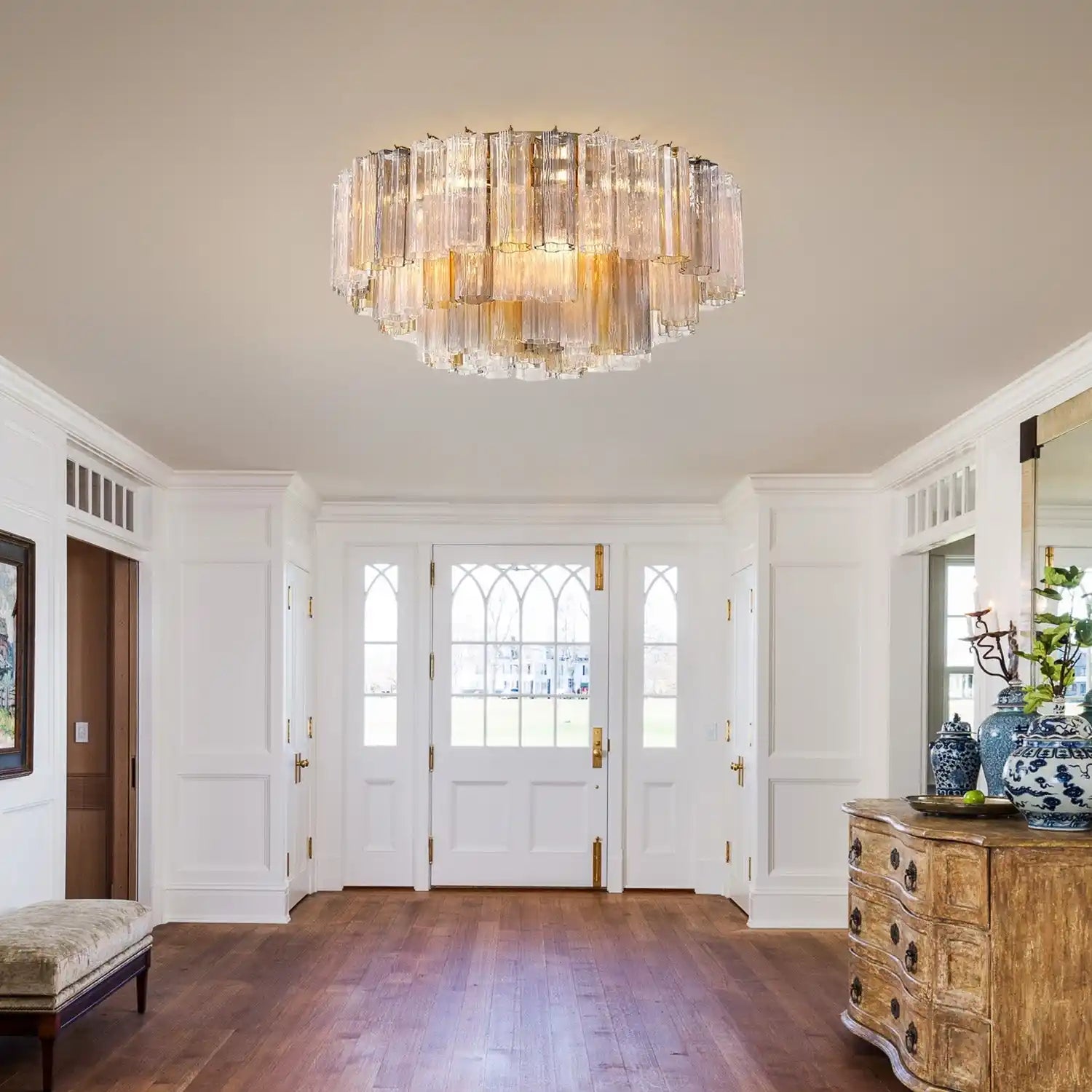 Addis Flushmount 22"/32"-Arialamps