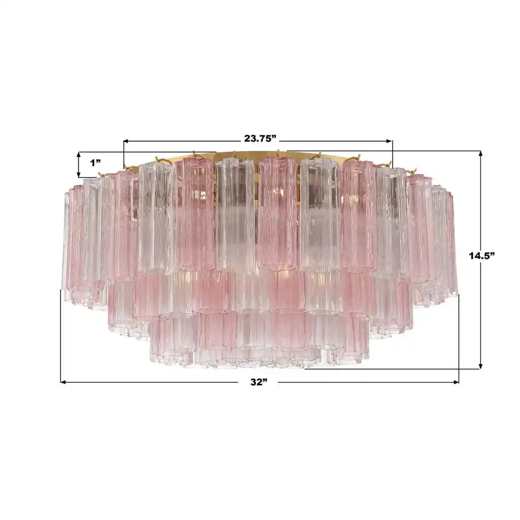 Addis Flushmount 22"/32"-Arialamps