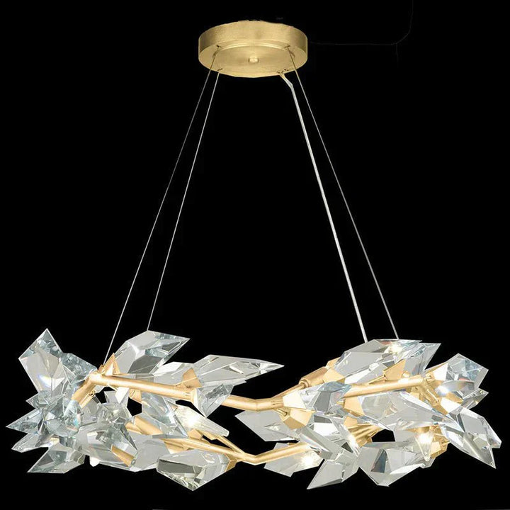 Addison 34" Crystal Chandelier - Arialamps
