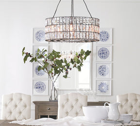 Adeline Crystal Round Chandelier