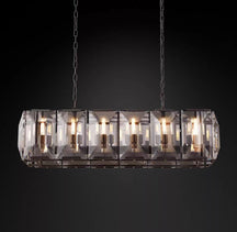 Harlew Multi Crystal Rectangular Chandelier