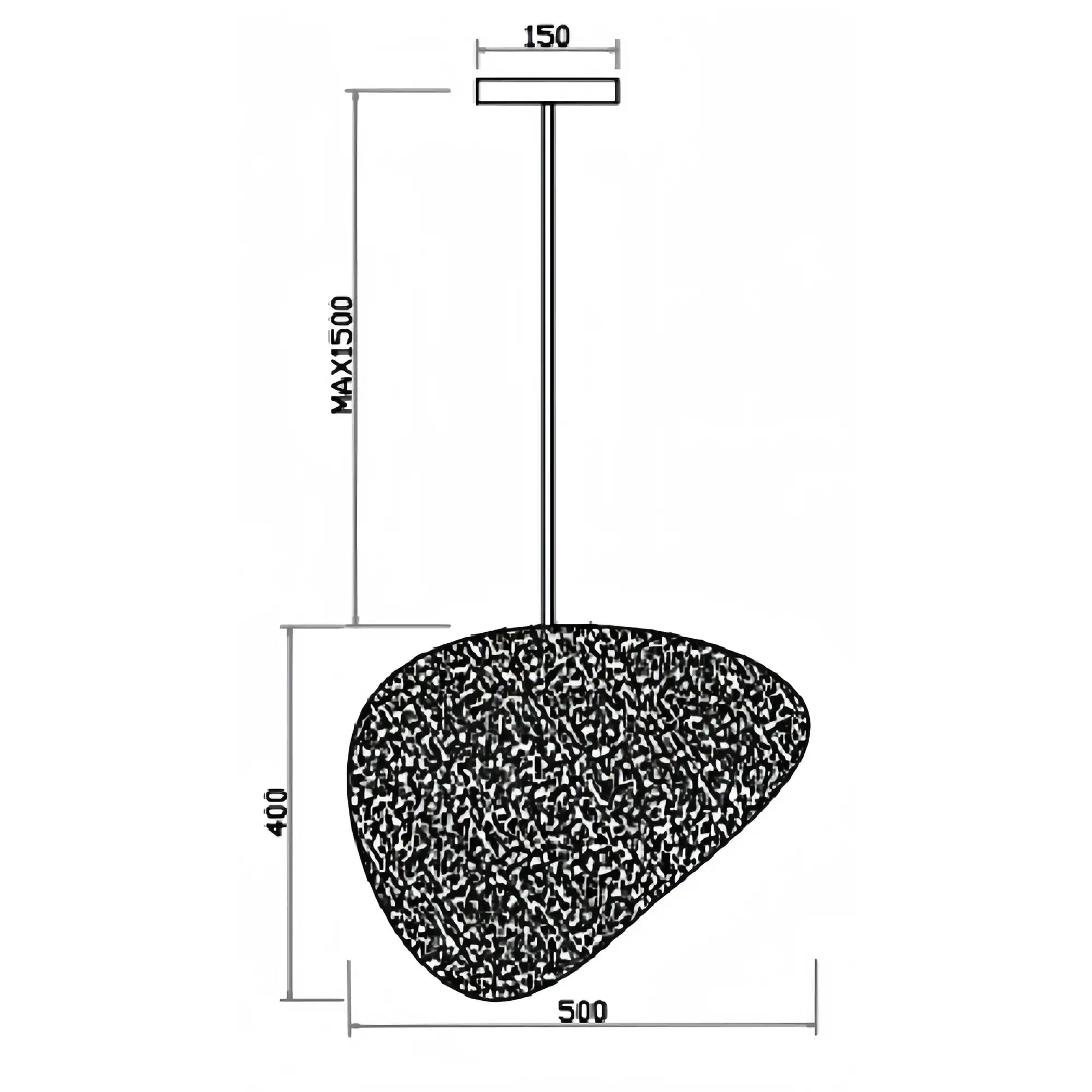 Alabaster Natural Stone Pendant-Pendant for living room,Pendant for kitchen,Pendant for bathrooms,Pendant for bedrooms,Pendant for foyer,Pendant for stairways,Pendant for dining room-19.6"D-Arialamps