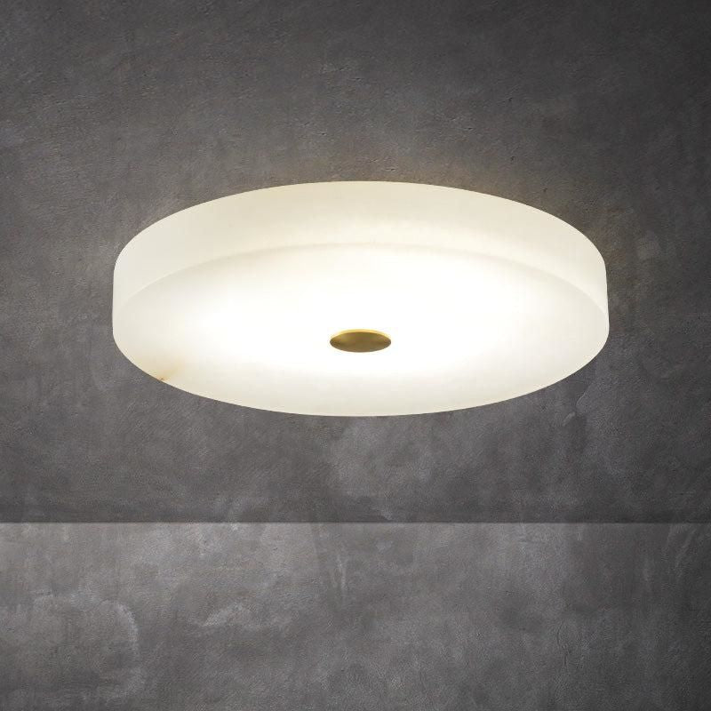 Alabaster Round Led Flushmount 11.8" 15.7" 19.7"-Flush Mount-Arialamps