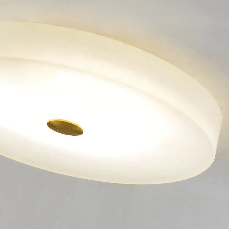 Alabaster Round Led Flushmount 11.8" 15.7" 19.7"-Flush Mount-Arialamps