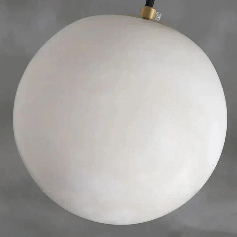 Alabaster Spherical Pendant Light - Arialamps