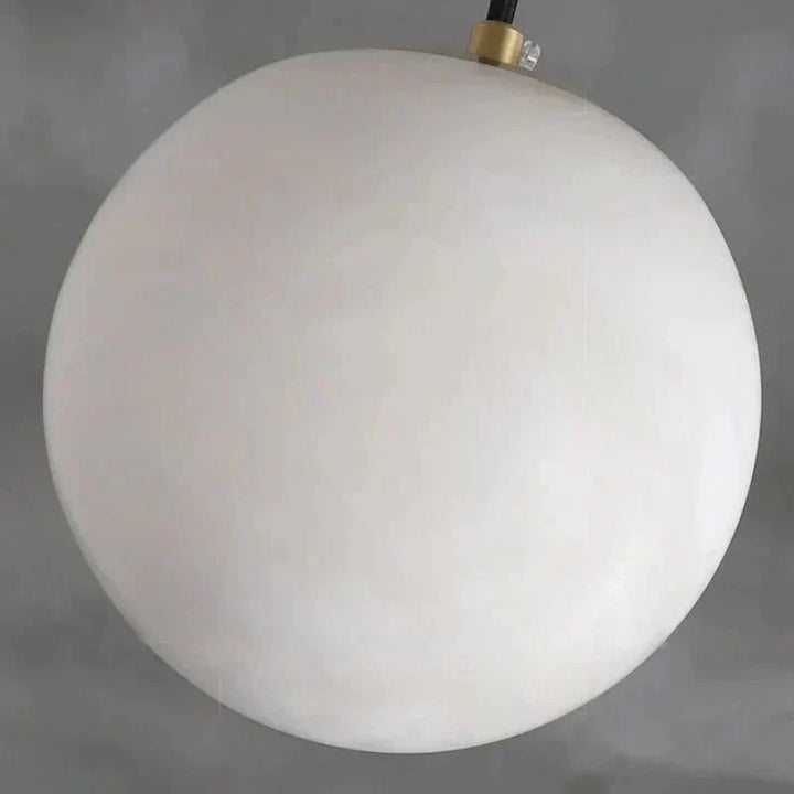 Alabaster Spherical Pendant Light - Arialamps