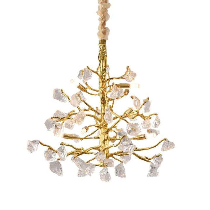 Amos Glass Branch Chandelier-chandeliers for dining room,chandeliers for stairways,chandeliers for foyer,chandeliers for bedrooms,chandeliers for kitchen,chandeliers for living room-D60cm (D23½")-Arialamps
