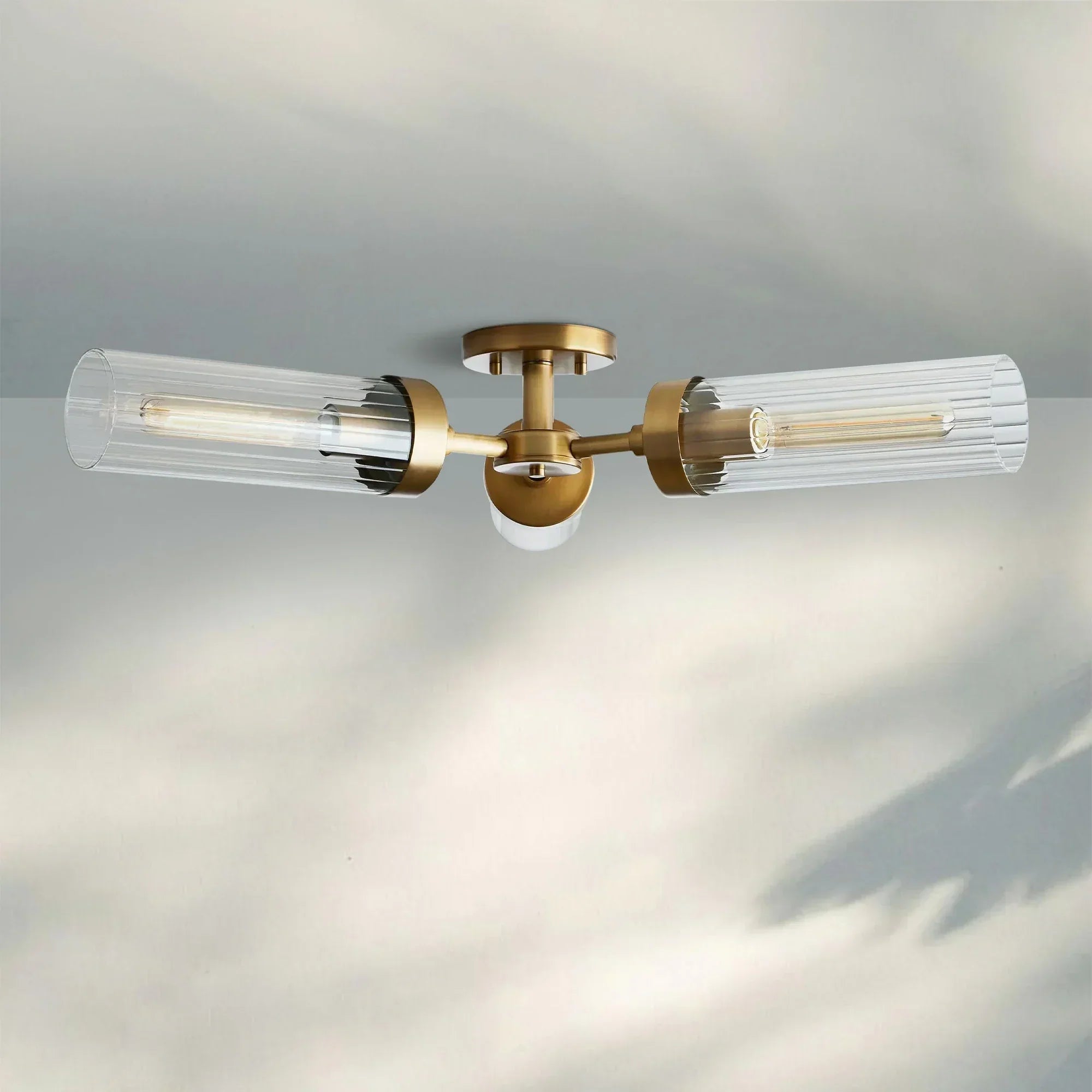 Andreas 3-Light Flushmount-