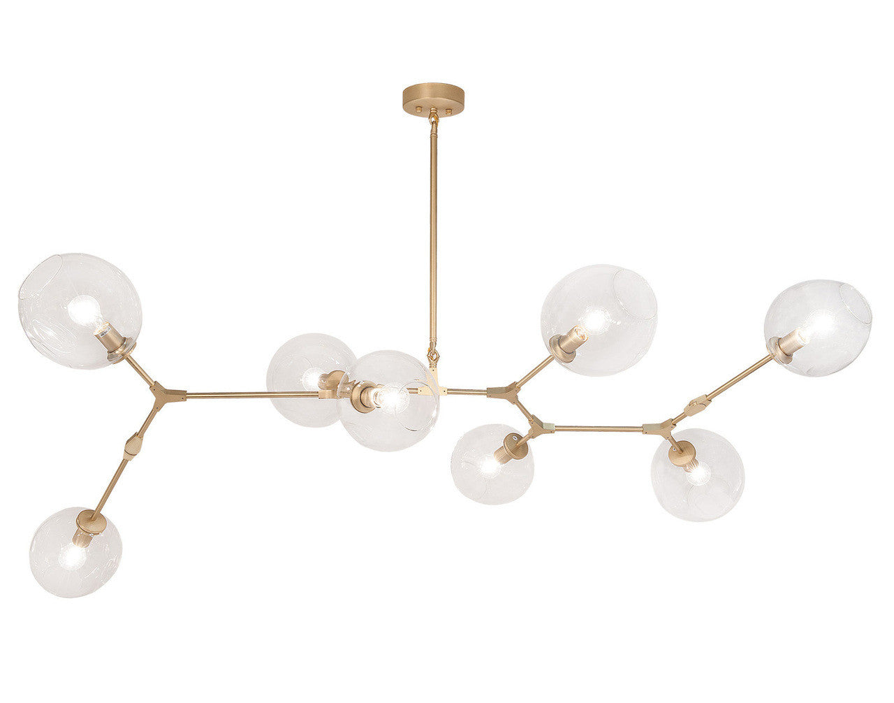 Covington Horizontal Globe Branching Bubble Chandelier