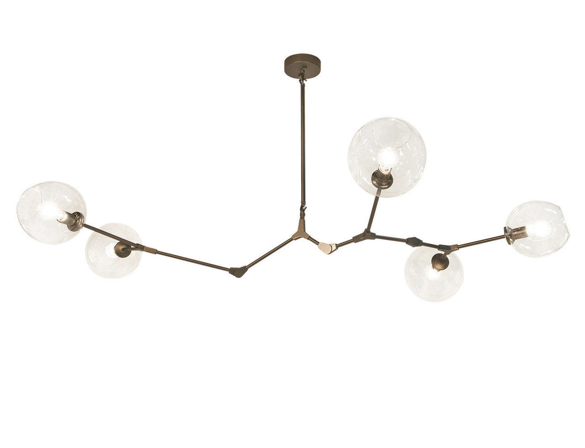 Covington Horizontal Globe Branching Bubble Chandelier