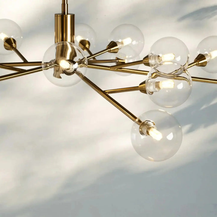Apollo Round Chandelier 36" 47" 59" - Arialamps