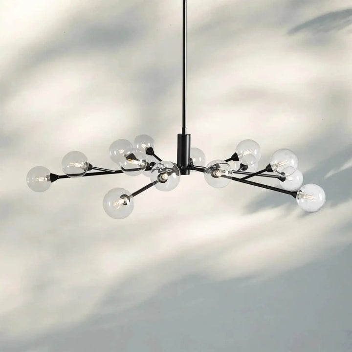 Apollo Round Chandelier 36" 47" 59" - Arialamps