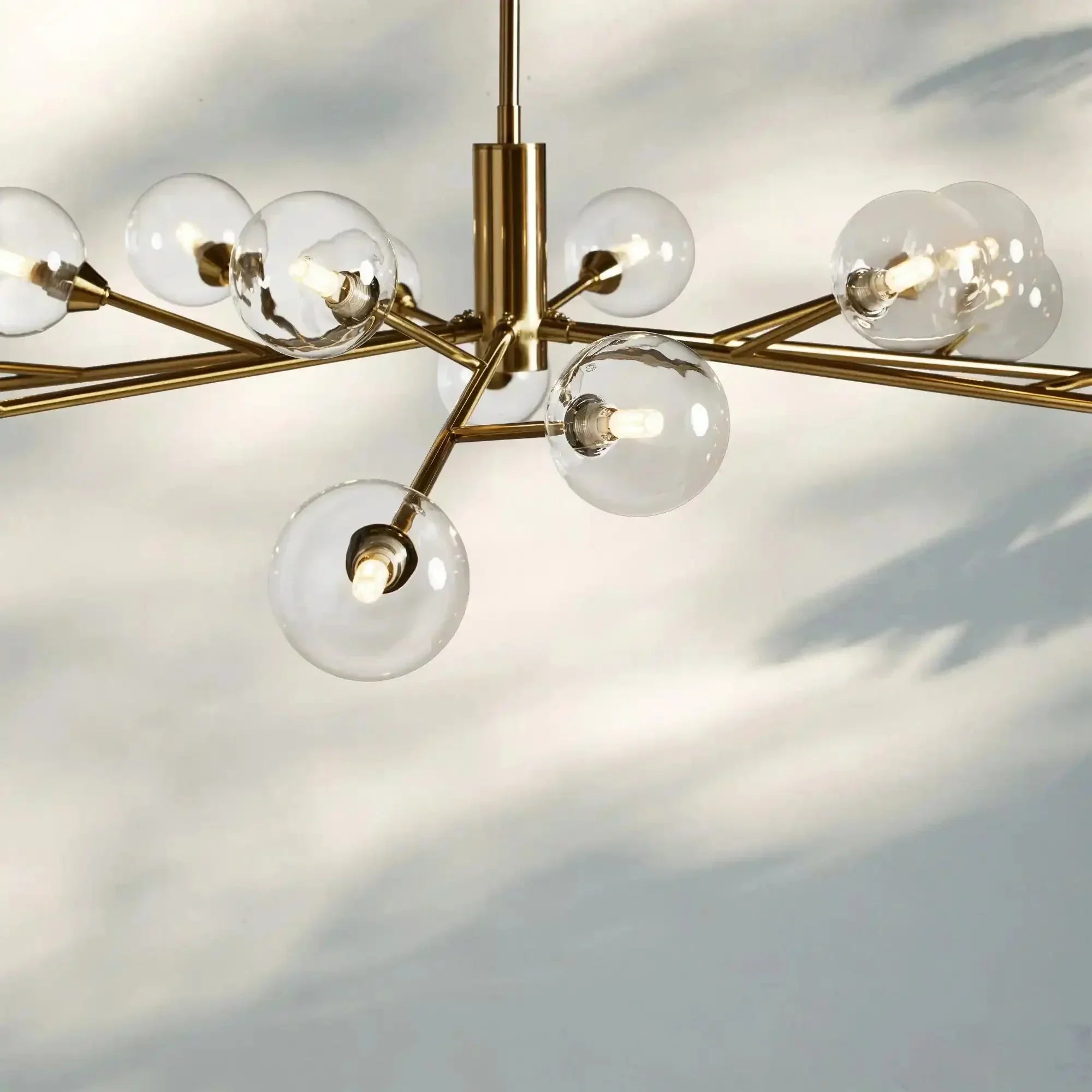 Apollo Round Chandelier 36" 47" 59" - Arialamps