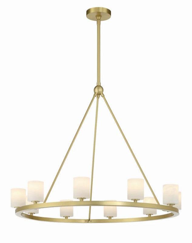 Argona 12 Light Alabaster Chandelier-chandelier for bedroom,chandelier for dining room,chandelier for stairways,chandelier for foyer,chandelier for bathrooms,chandelier for living room-Arialamps