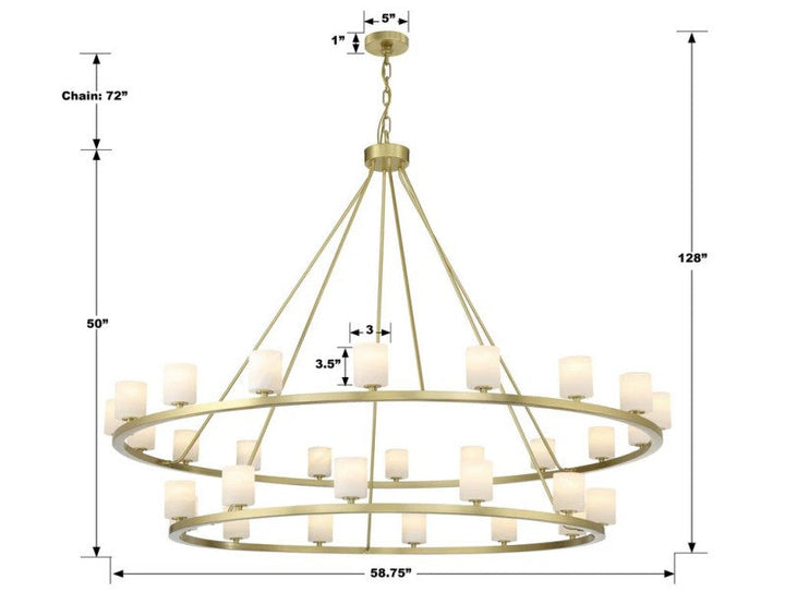 Argona 30 Light Alabaster Chandelier-chandelier for bedroom,chandelier for dining room,chandelier for stairways,chandelier for foyer,chandelier for bathrooms,chandelier for living room-Arialamps