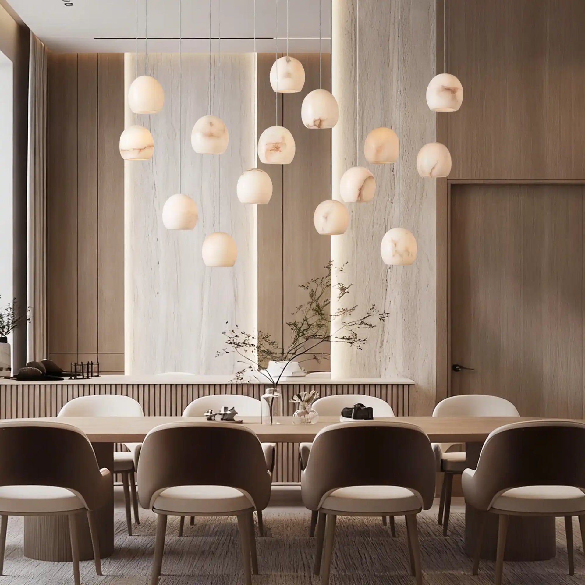 Arika Rectangular Chandelier 15/30 Light