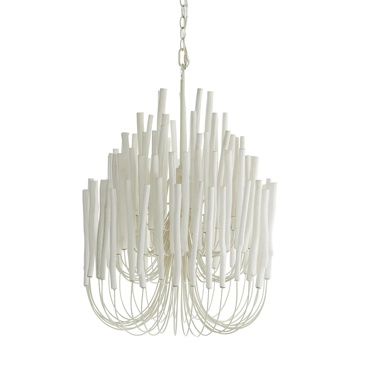 Arteriors Tilda Wide Alabaster Chandelier 21" 36"