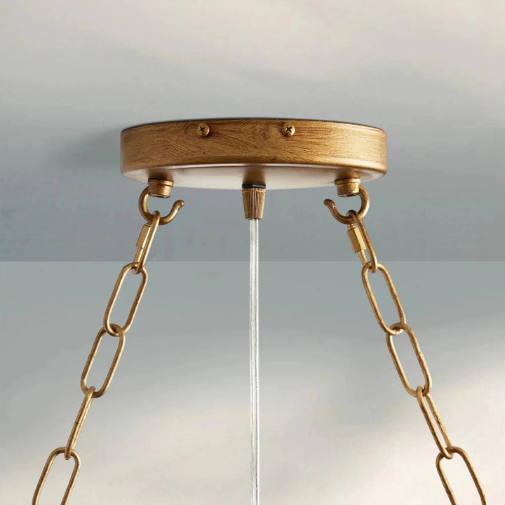 Aubrey 7 Light Oval Chandelier - Arialamps