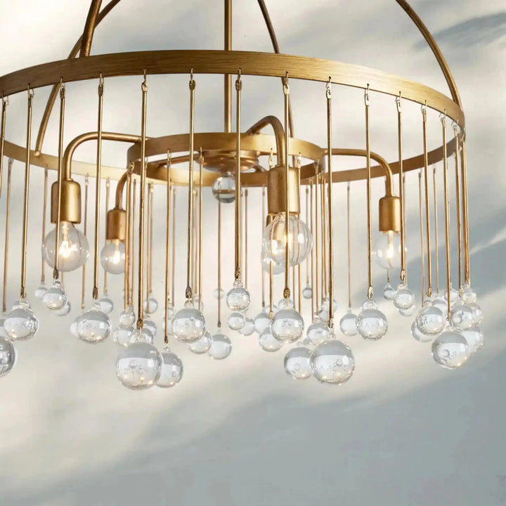 Aubrey Round Chandelier - Arialamps
