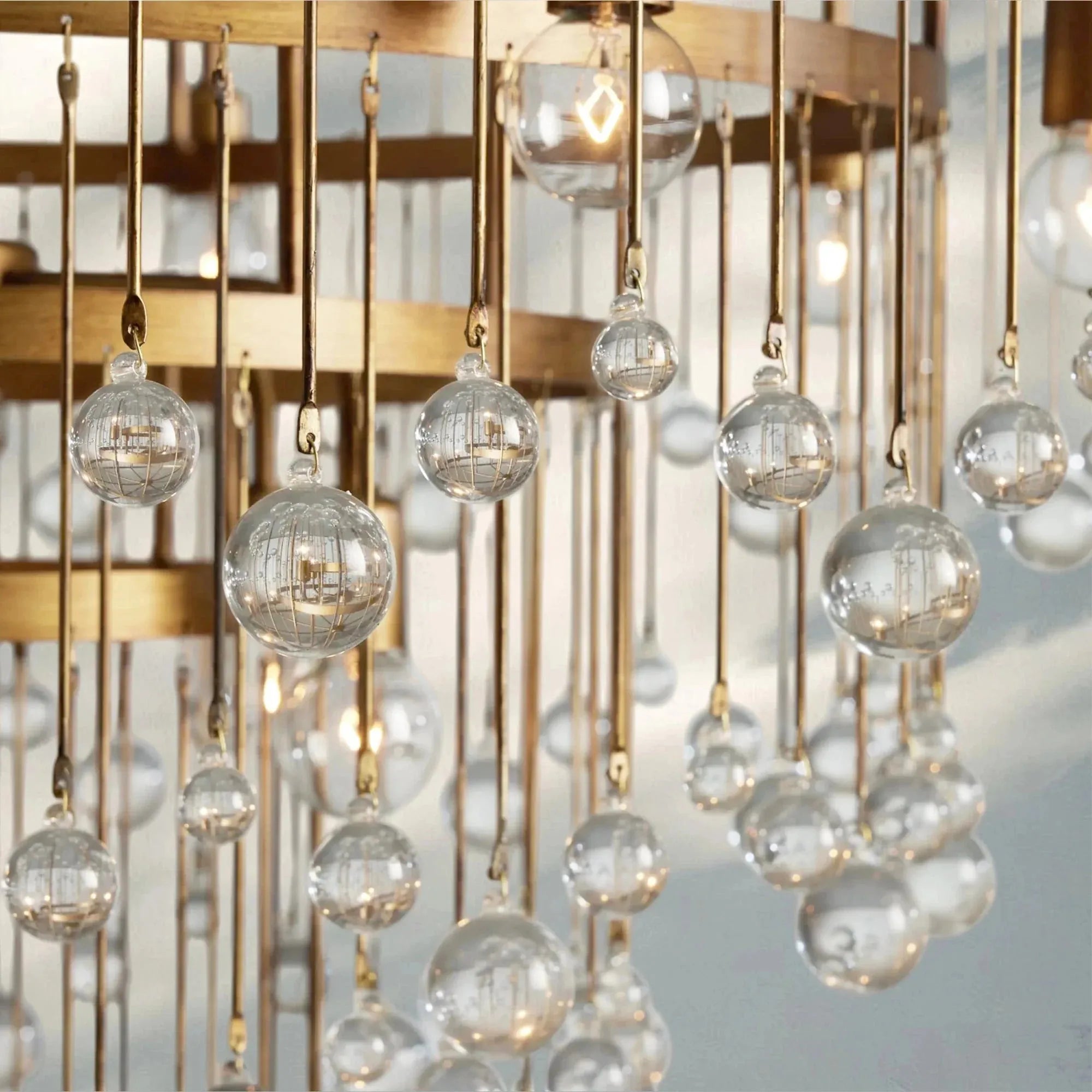 Aubrey Round Chandelier - Arialamps