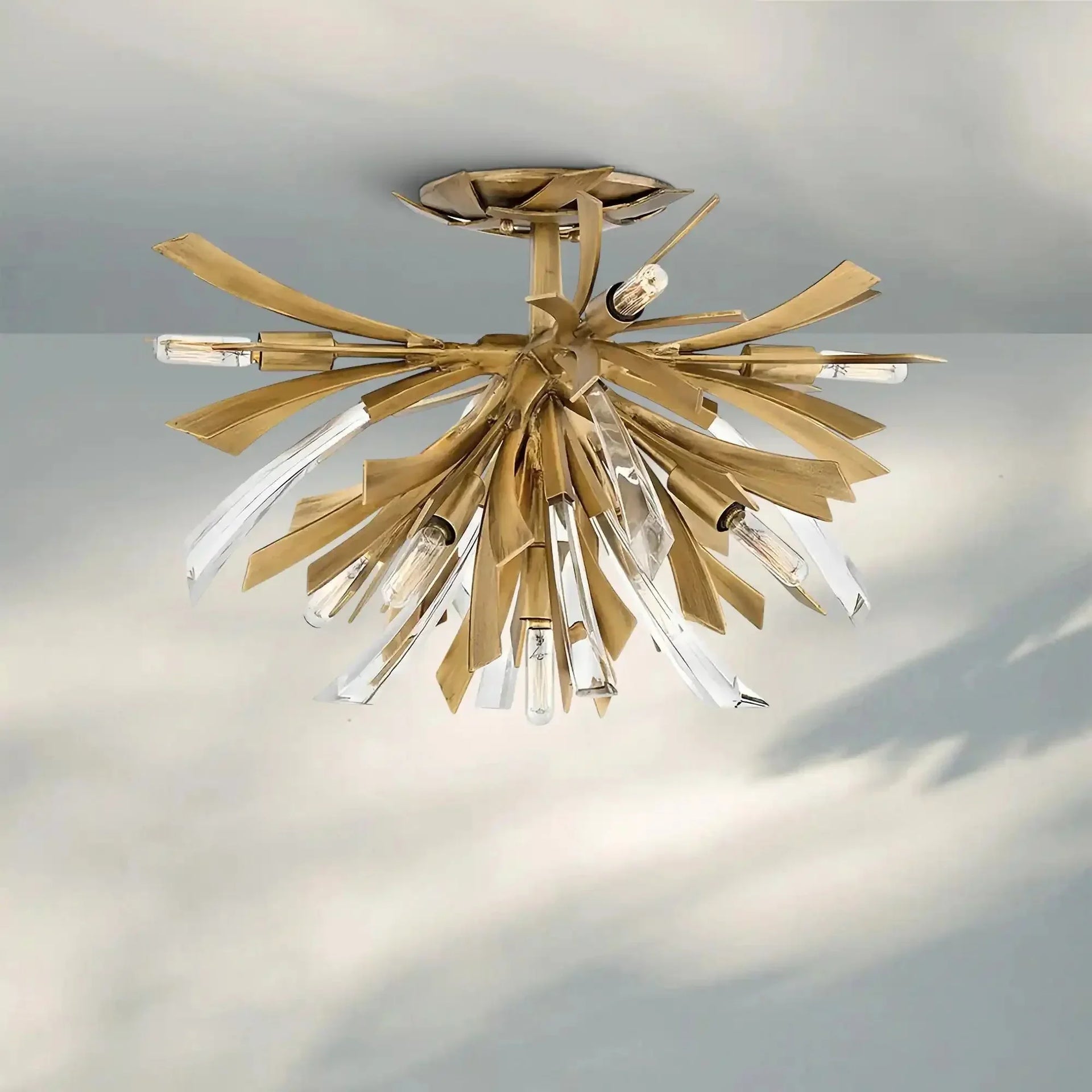 Aurora Large Semi - Flush Mount - Arialamps