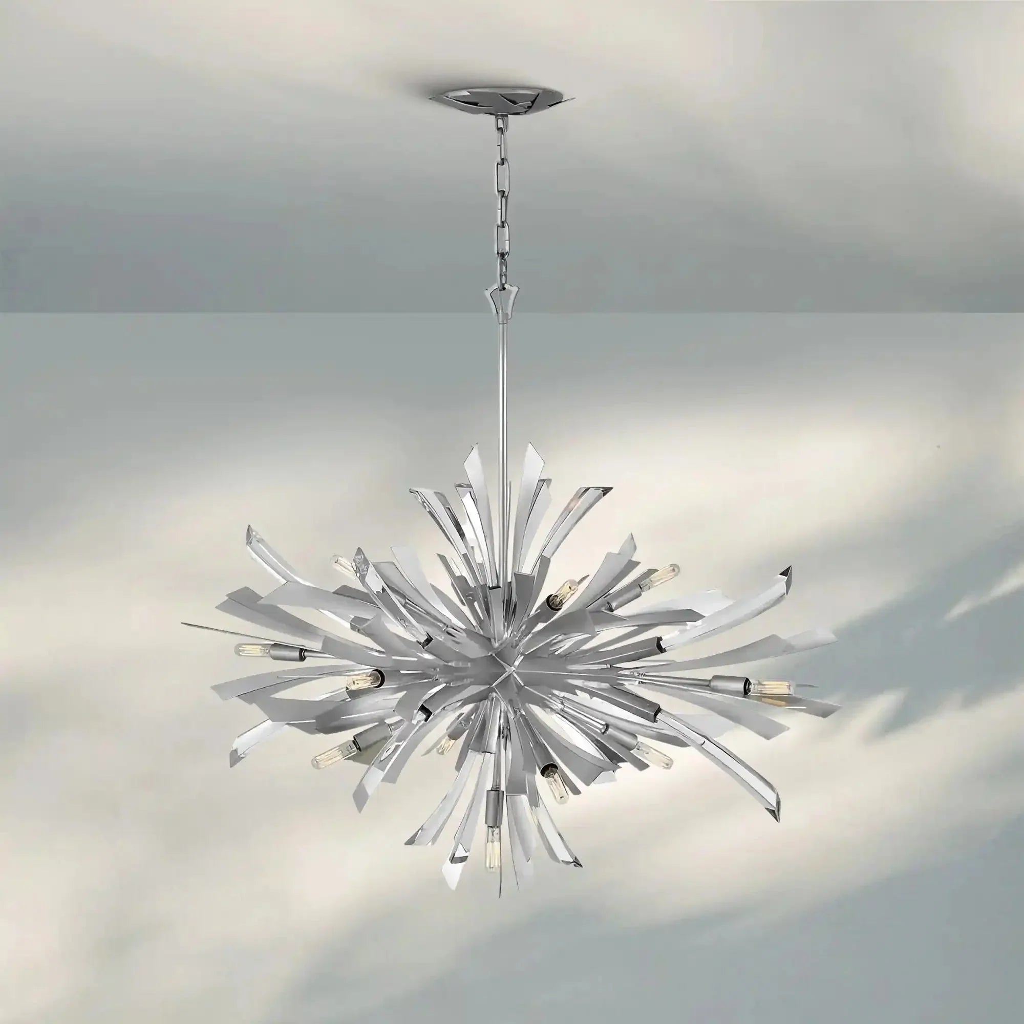 Aurora Large Single Tier Chandelier - Arialamps