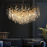 Branch Luxury Branch Polyhedral Crystal Chandelier