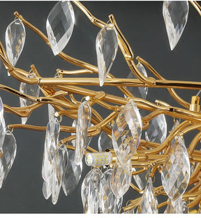 Branch Luxury Branch Polyhedral Crystal Chandelier