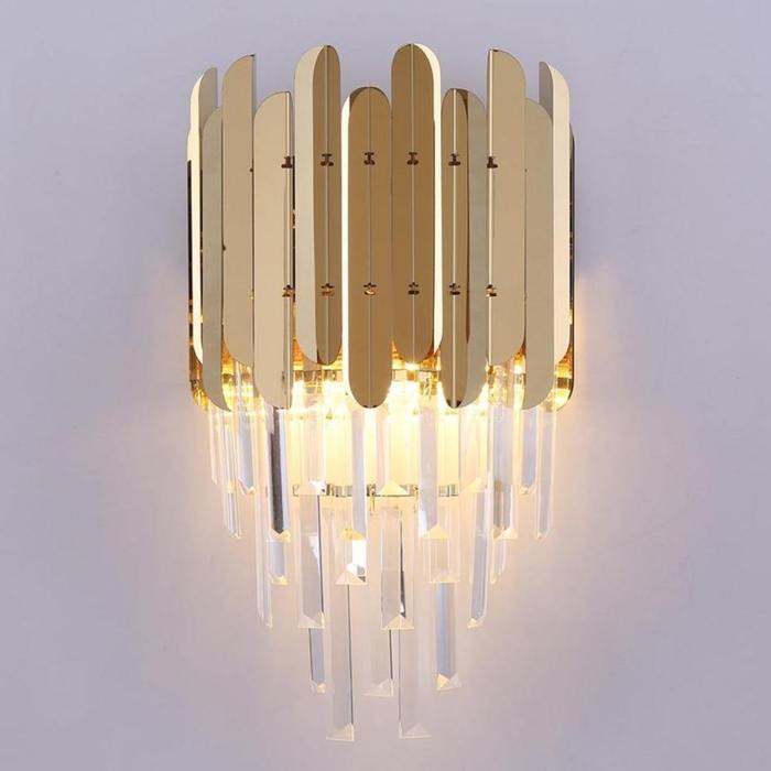 Aria April Crystal Wall Sconce