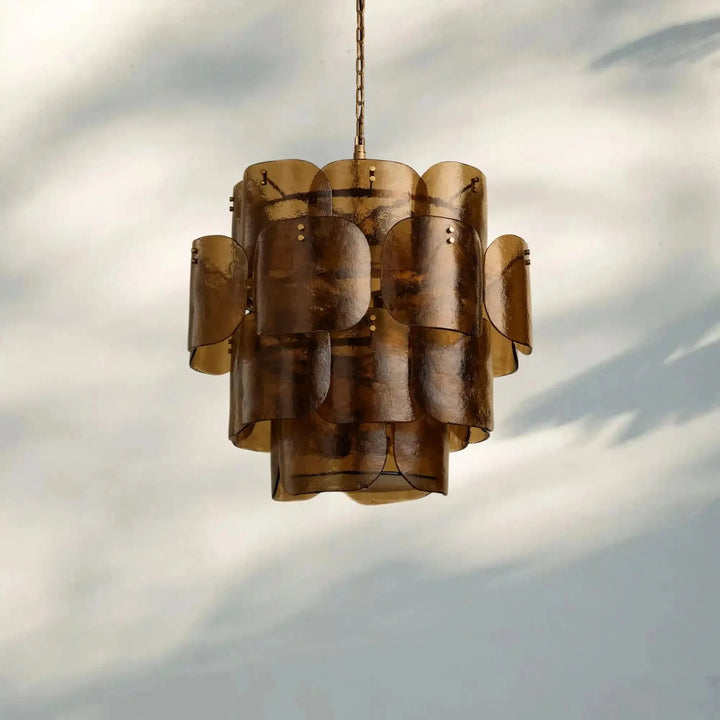 Blaire Round Chandelier - Arialamps