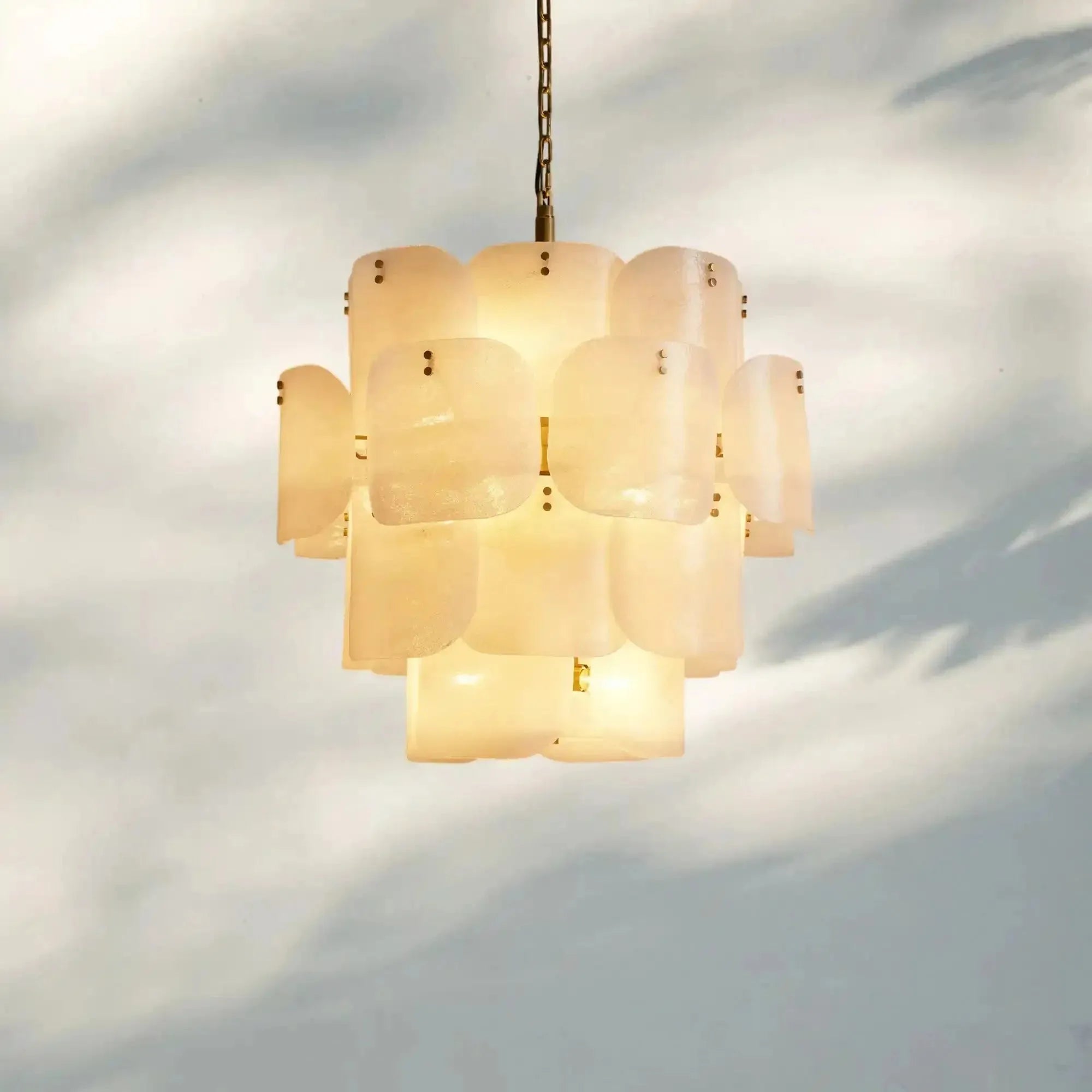 Blaire Round Chandelier - Arialamps