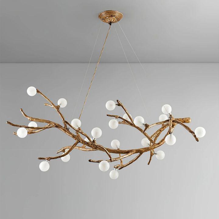 Boho Tree Branch Modern Chandelier-chandeliers for dining room,chandeliers for stairways,chandeliers for foyer,chandeliers for bedrooms,chandeliers for kitchen,chandeliers for living room-Arialamps