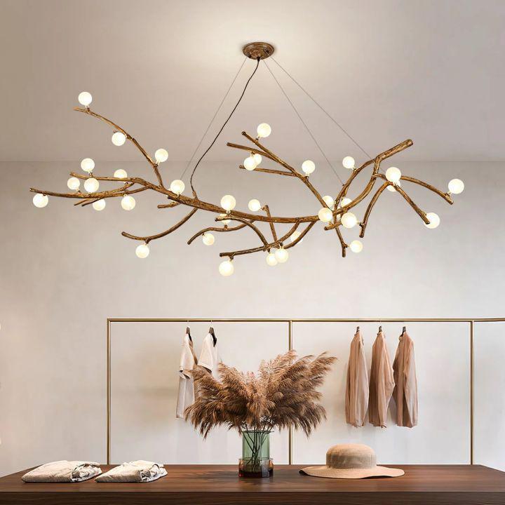 Boho Tree Branch Modern Chandelier-chandeliers for dining room,chandeliers for stairways,chandeliers for foyer,chandeliers for bedrooms,chandeliers for kitchen,chandeliers for living room-Arialamps