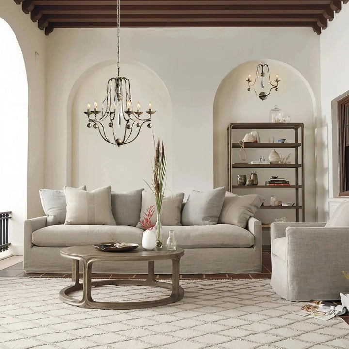 Bonitai Chandelier - Silver - Arialamps