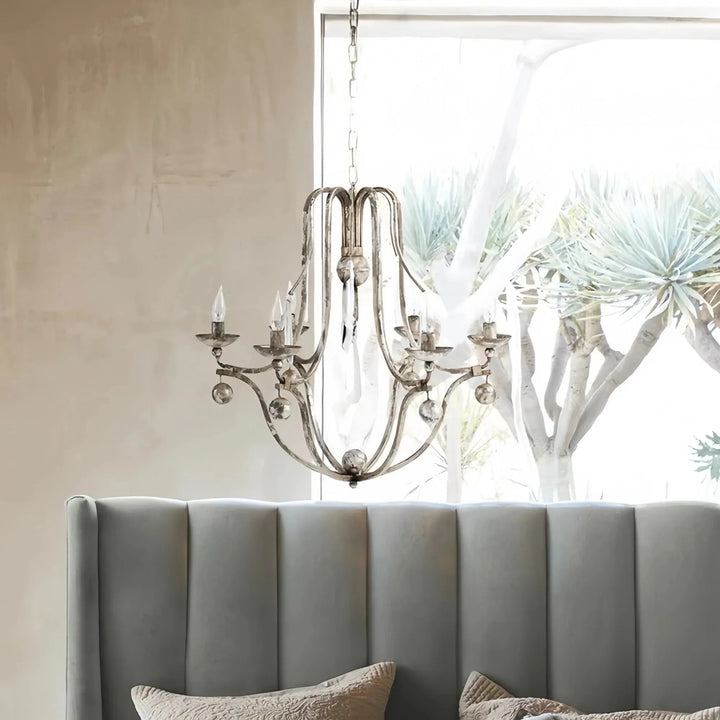 Bonitai Chandelier - Silver - Arialamps