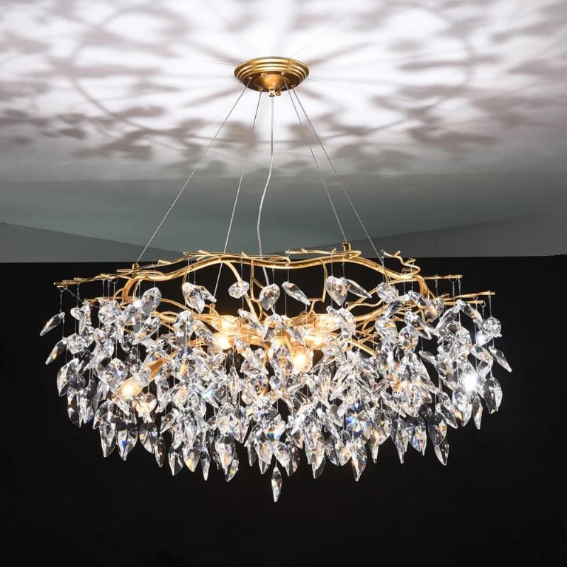 Doris Round Modern Branch Chandeliers