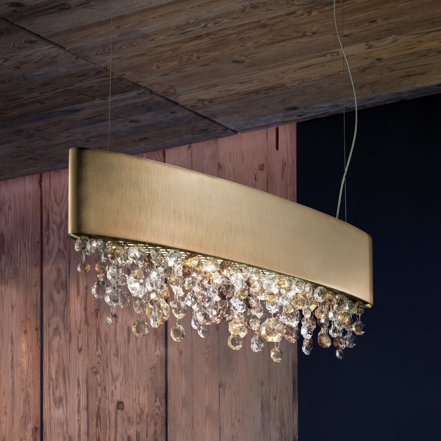 Olà S4 OV 100 | 4-Light Modern Chandelier - Masiero