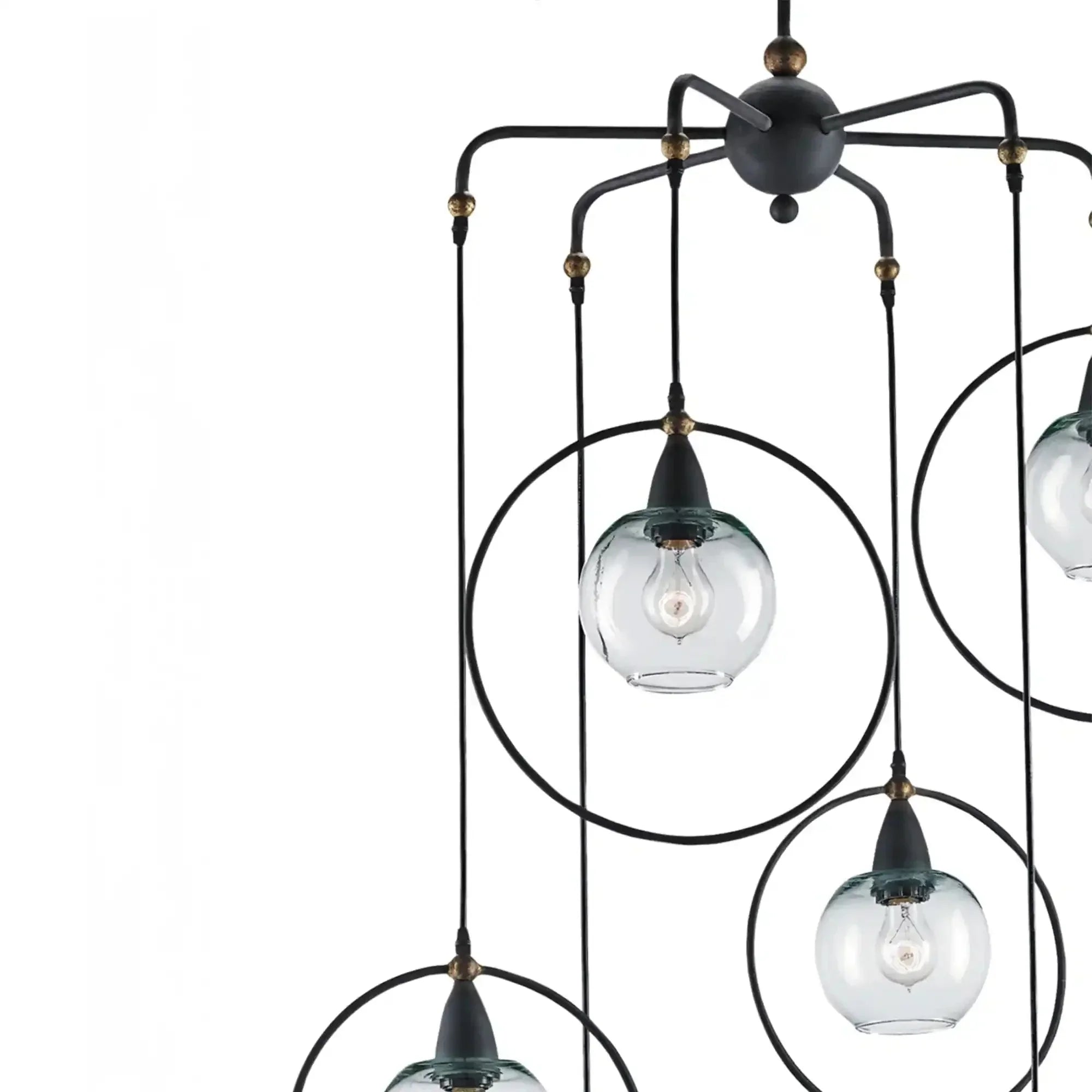 Celeste Multi - Pendant Chandelier For living room, bedroom, Foyer Entryway, Staircase - Arialamps