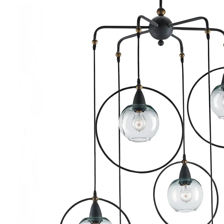 Celeste Multi - Pendant Chandelier For living room, bedroom, Foyer Entryway, Staircase - Arialamps