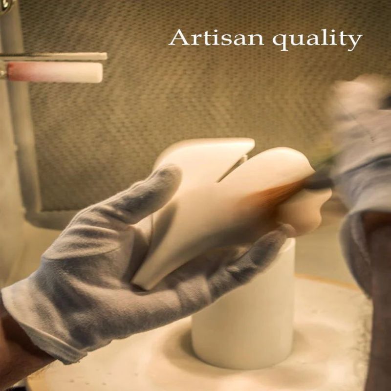 Ceramic Ginkgo Cascading Chandelier-chandeliers for dining room,chandeliers for stairways,chandeliers for foyer,chandeliers for bedrooms,chandeliers for kitchen,chandeliers for living room-Arialamps