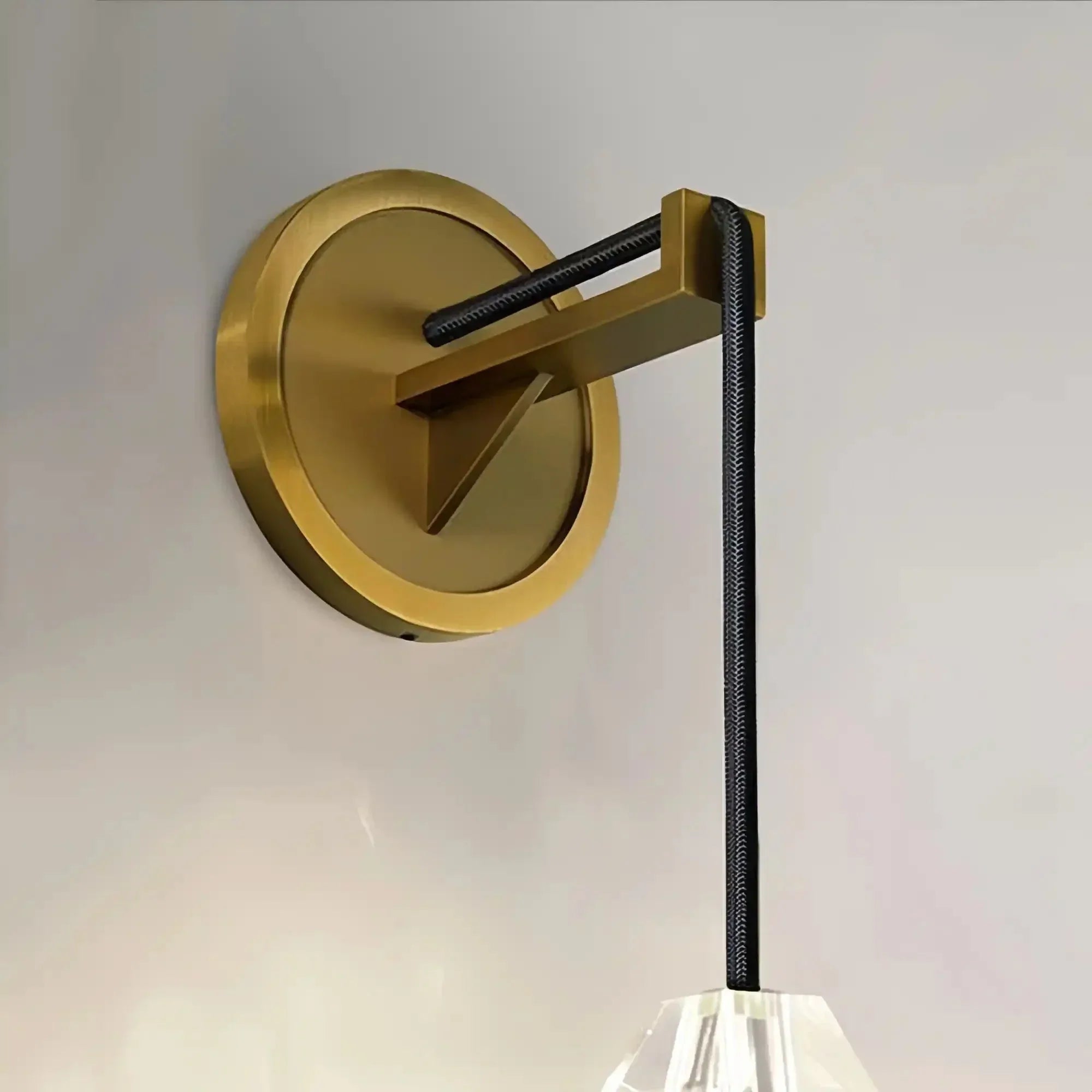 Chap Crystal Shade Wall Sconce - Arialamps