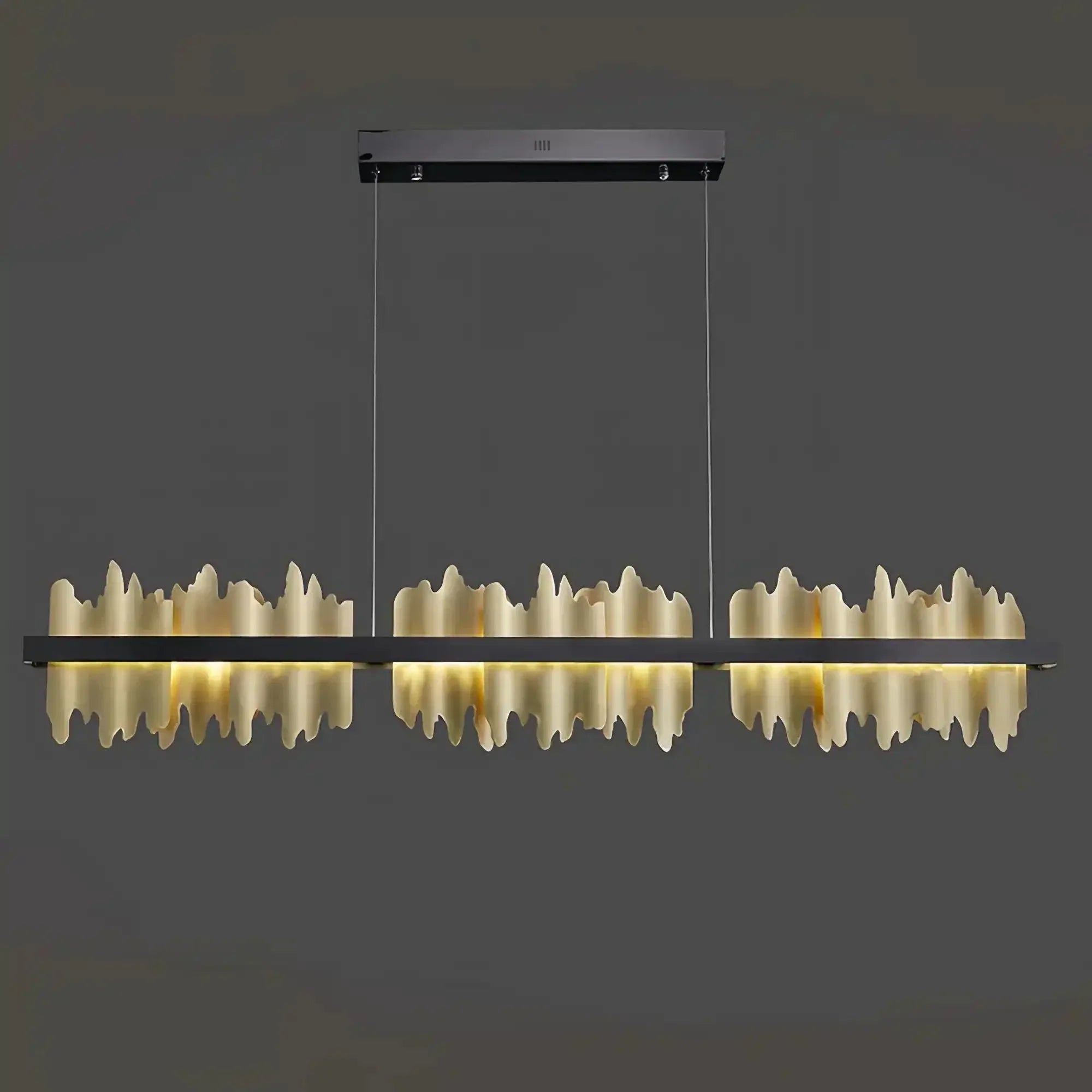 Dahlia Dining Room Chandelier 47" - Arialamps