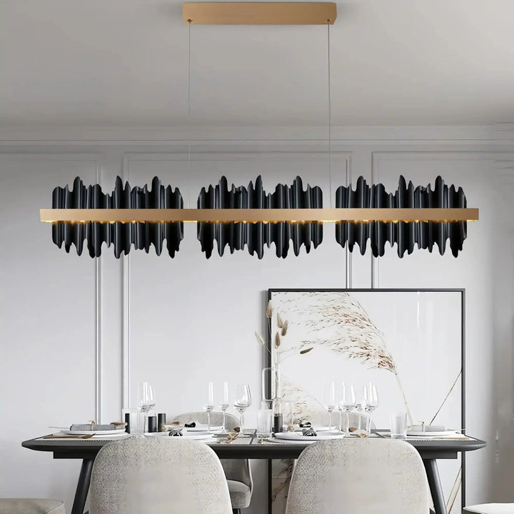 Dahlia Dining Room Chandelier 47" - Arialamps