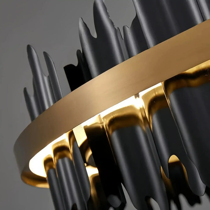 Dahlia Modern Ring Chandelier - Arialamps
